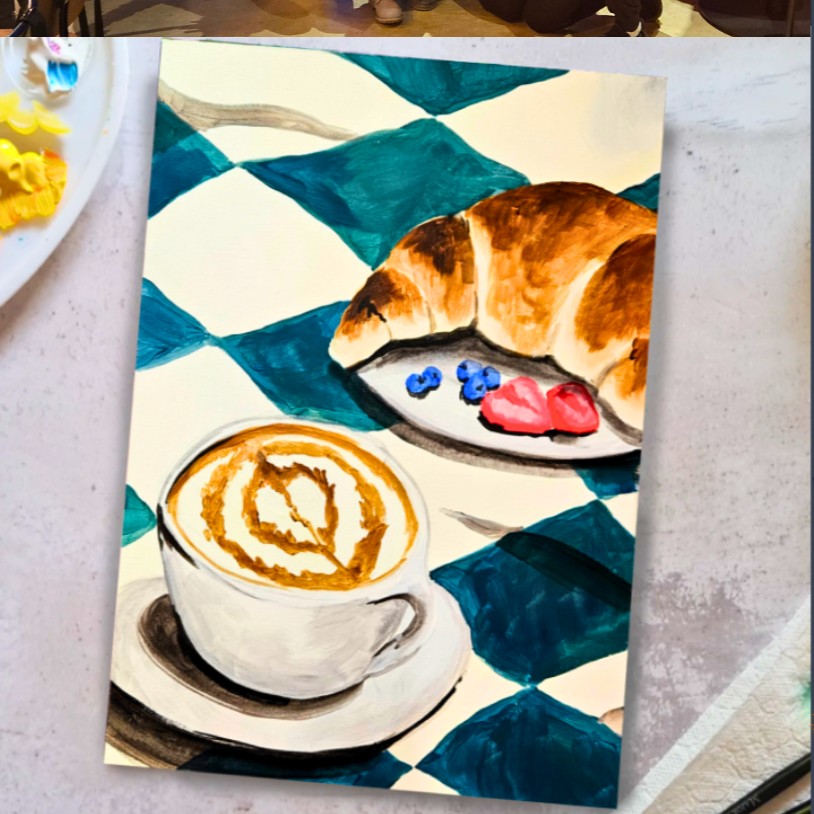 Art class at the swan pub Milton Keynes